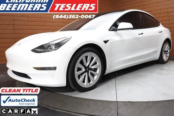 TESLA MODEL 3 2021 5YJ3E1EAXMF069632 image